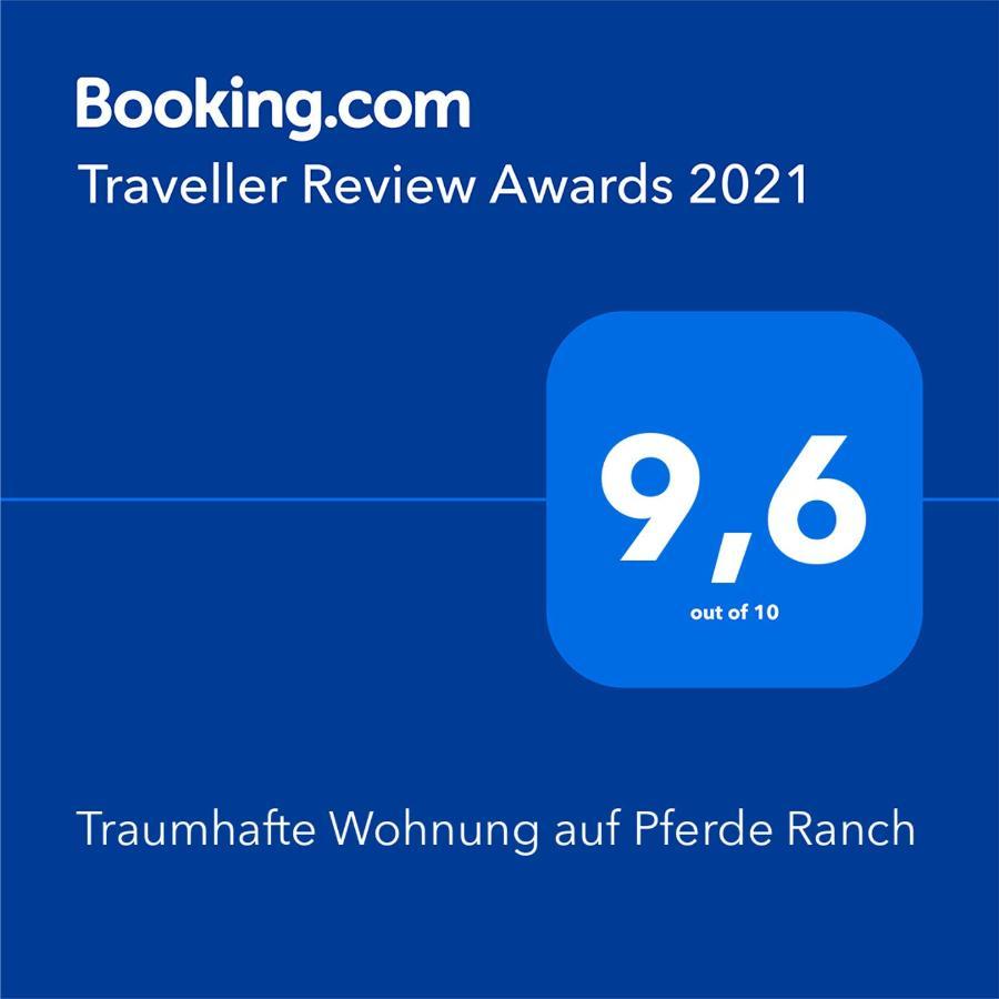Traumhafte Wohnung Auf Pferde Ranch Айх Екстериор снимка