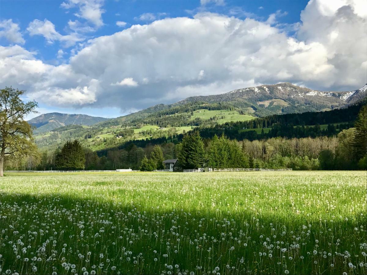 Traumhafte Wohnung Auf Pferde Ranch Айх Екстериор снимка